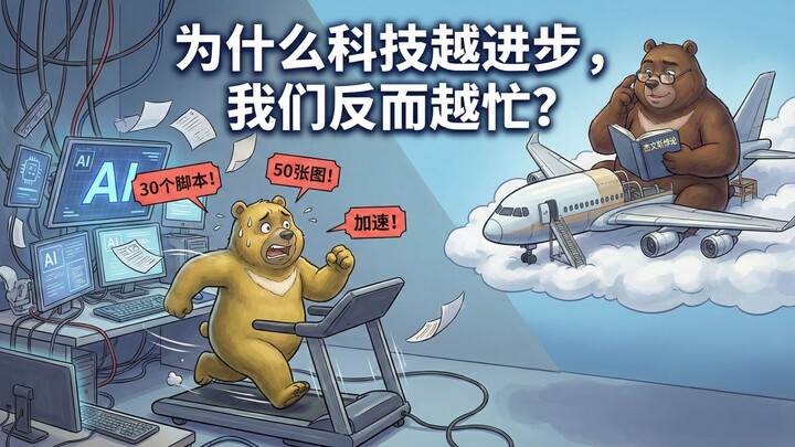 ทำไมยิ่งเทคโนโลยีก้าวหน้า เรากลับยิ่งยุ่งขึ้นนะ?