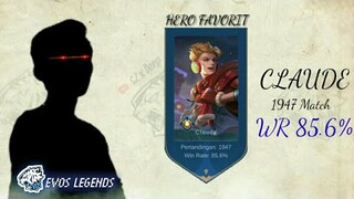 INILAH WINRATE HERO PLAYER TIM JUARA M1 EVOS LEGENDS DAN HERO FAVORITNYA | MOBILE LEGENDS BANG BANG