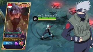 HAYABUSA SKIN AS KAKASHI HATAKE SCRIPT | ABC FILE + NO PASSWORD | MOBILE LEGENDS