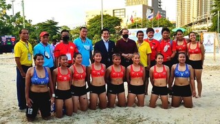 Thailand🇹🇭vs🇻🇳 veitnam Beach Handball Asian:แฮนด์บอลชายหาดหญิงทีมชาติไทย vs ทีมชาติเวียดนาม ล่าสุด
