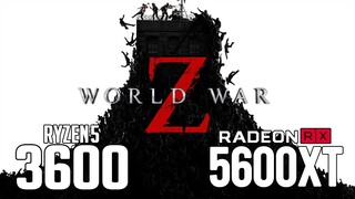 World War Z on Ryzen 5 3600 + RX 5600 XT 1080p, 1440p benchmarks!