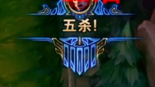 A! P! Nocturne! Instantly wiped out a fully-health champion with 10,000 HP! The first pentakill of 2