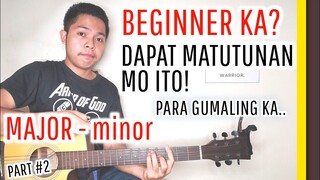 Paano gawing MINOR Bar Chord ang MAJOR Bar Chord || Essential Lesson