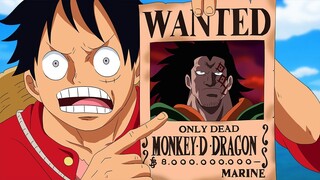 The Incredible True Biggest BOUNTY in the World! Dragon (Luffy's Father) - One Piece
