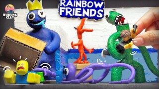 How to make all Rainbow Friends with Polymer Clay. [ROBLOX]