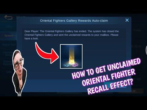 How to get free Oriental Fighter Recall Effect in Mobile Legends | Claim the unclaimed rewards