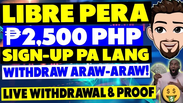 LIBRE PERA P2,500 PHP SIGN UP PA LANG , REGISTER TO RECEIVE 800 TRX | MAKE MONEY ONLINE | TRXETH