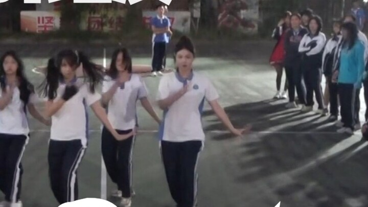 [Luowai SUPERNOVA Street Dance Club] aespa enters campus? Shenzhen high school super dance road show