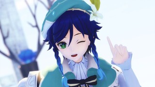 [Genshin Impact MMD|Wendy] Ehe~ "Potongan Staccato"