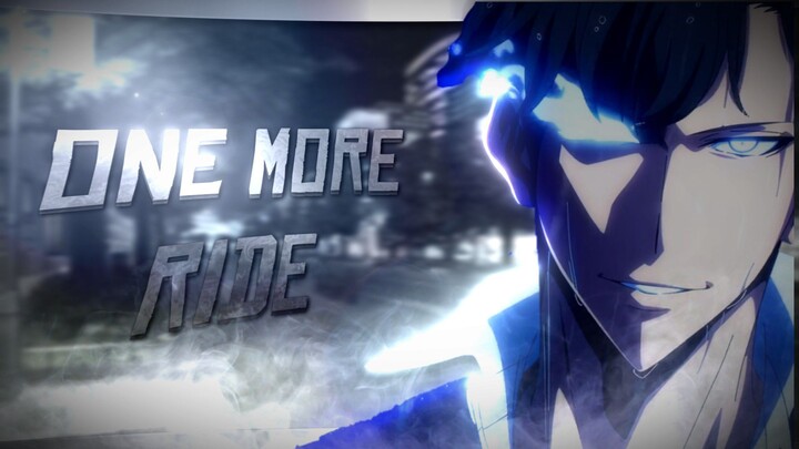 Sung Jij Woo🤫🧏‍♂️🗿 -  One More Ride - [AMV/EDIT]  4k