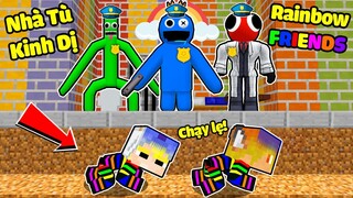 TÔ GÀ THỬ THÁCH 24H TRỐN KHỎI NHÀ TÙ QUÁI VẬT CẦU VỒNG TRONG MINECRAFT*NHÀ TÙ RAINBOW FRIEND KINH DỊ