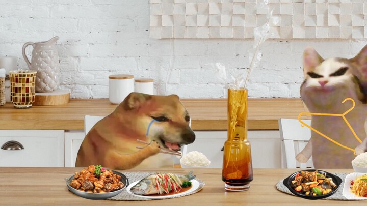 عندما تكون للتو تعرّضت للضرب من أمك ثم طلبت منك الأكل