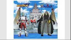 Kamen Rider Garren (King Form/Kamen Rider Blade series) VS Crocodile (One Piece)