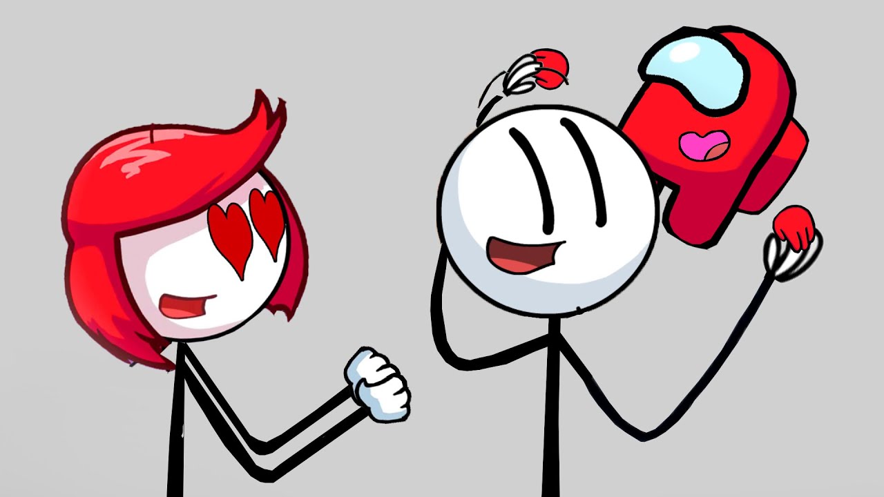 The Henry Stickman Gameplay - Among us Mini Red Playing with Henry Stickmin  - Among us Animation - Bilibili