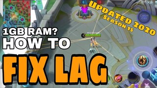 FIX LAG in MOBILE LEGENDS 2020 and INCREASE FPS (NO ROOT)