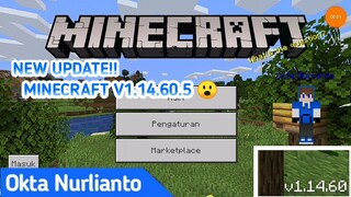 NEW UPDATE!! Minecraft PE V1.14.60.5 Official Update + Link Download | Okta Nurlianto Channel