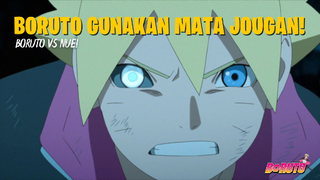 Boruto vs Nue! Boruto Gunakan Mata Jougannya!