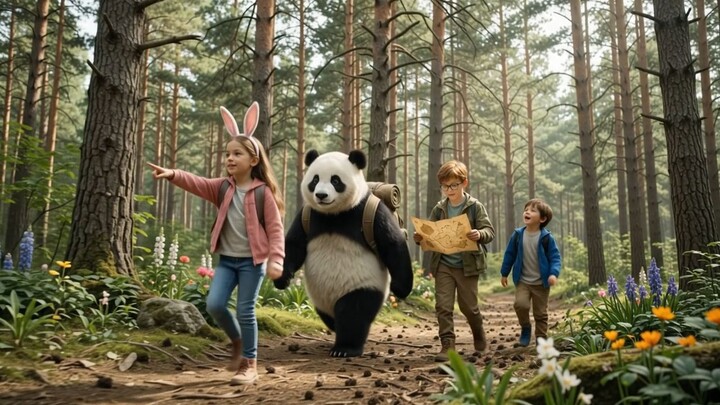 Wild Pals｜神秘地图大冒险 🌲🗺️｜友谊、勇气与探索之旅