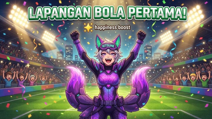 Membuat Lapangan Sepak Bola Pertama - TheoTown Gameplay Indonesia Part 5