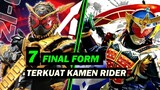 Inilah 7 Final Form Terkuat Kamen Rider yang bikin Monster Lari Ketakutan !!