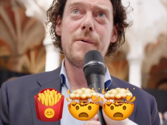What kind of sauce does a Michelin-starred chef dip their fries in?