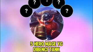 5 Mage yg di benci user tank !!#mlbb #magemlbb #mlbbinfo