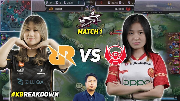 RRQ MIKA vs BIGETRON ERA, Game 1! Woman Star League Season 5 - #KBreakdown