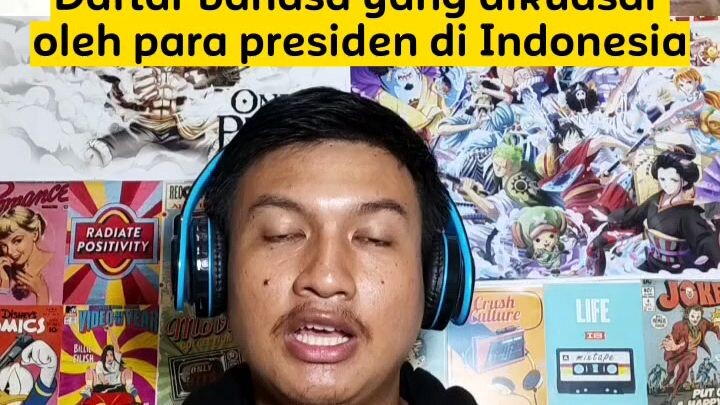 bahasa yg dikuasai presiden