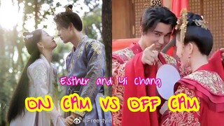 Esther Yu and Liu Yi Chang Cute Moments (On and Off Cam)