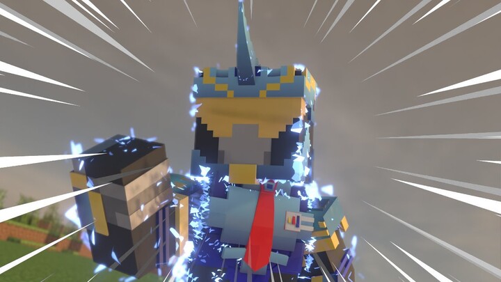 Kapten Justice Masuk Dunia Minecraft!!! | Animasi Minecraft | #challengeKapJus #justiceon