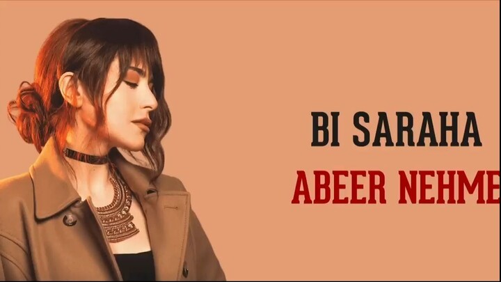 Bi Saraha - Abeer Nehme (Lirik Lagu Terjemahan) ~ Lagu arab viral TikTok