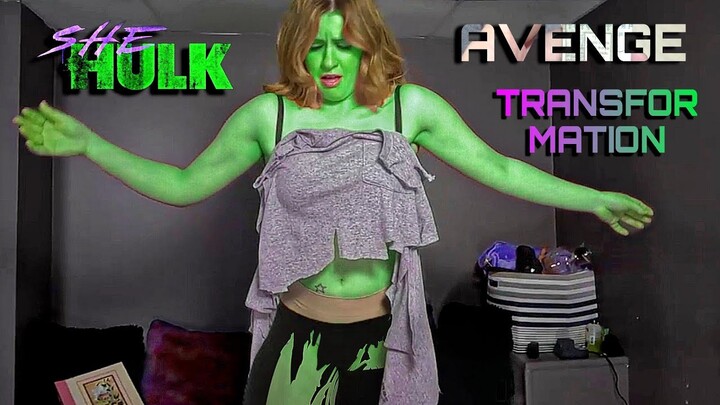 she hulk avenge transformation reaction