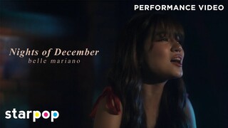 Belle Mariano - Nights of December (Performance Video)