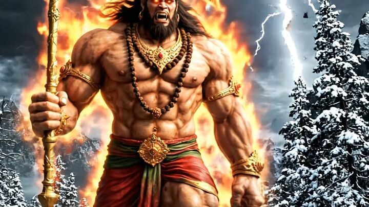 Angry Hanuman 😡