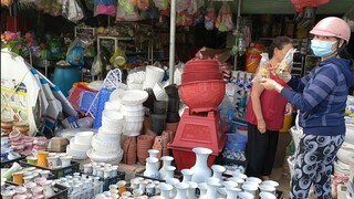 Cùng Mẹ đi chợ để làm Pate cho ngày Tết - Tết 2021 - chợ ngày 25 Tết