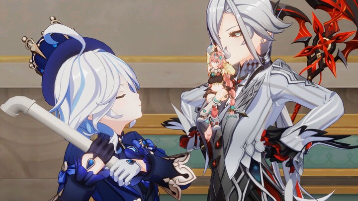 [Servant and Old Fu] No...Where are you going to sit, Varesha?