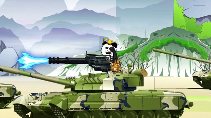 Aku belum pernah melihat pria penjelajah waktu yang begitu hebat, dengan tank lapis baja beratnya, d