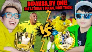 DI PAKSA BY ONE LAGI SAMA BOCIL!!! PELE VS RONALDO SIAPA YANG LEBIH HEBAT!!! DIA LATIHAN 1 BULAN!!