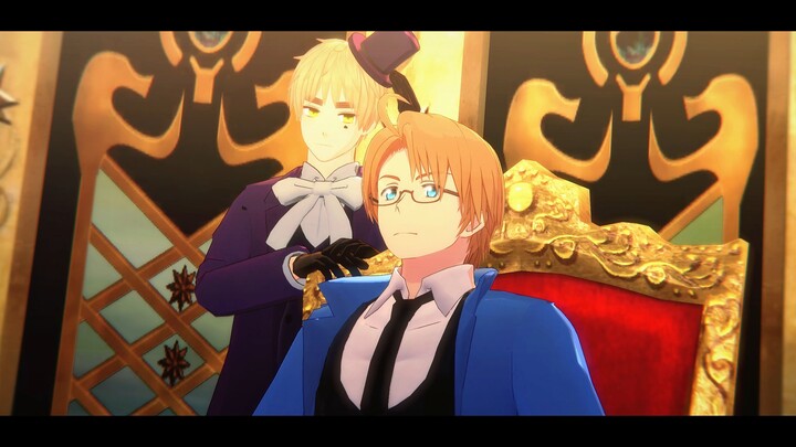 【APH/MMD】♠️Cantrera♠️ 【Desain Sekop Hitam/Nona Idiot Musik】