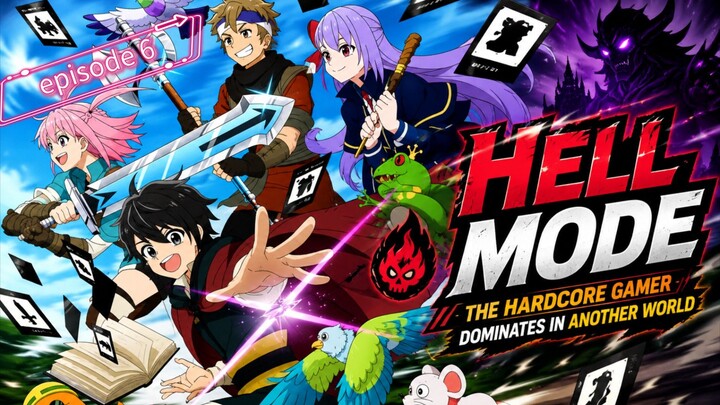 Hardcore Gamer in Another World 😱 | Hell Mode |episode 7 Hindi dubbed