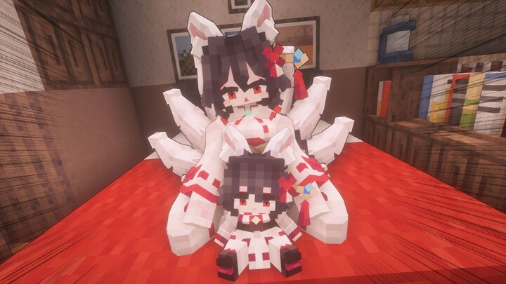 🥵I Have a Fox-Girl Daughter 🥵 (Minecraft Model Share)