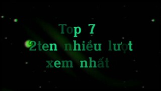 Top 2ten cuối năm 2023 nhiều lượt xem nhất 🌚🌚🌚