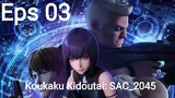 Koukaku Kidoutai: SAC_2045 Episode 03 Subtitle Indonesia
