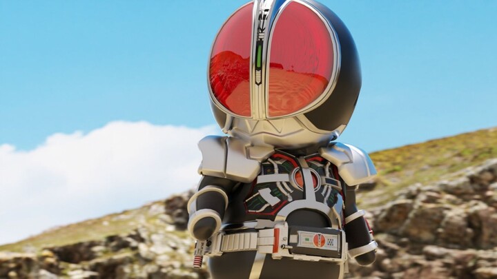 A Kamen Rider comes to deliver a package