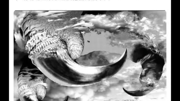 Which manga best captures the sense of dread from gigantic creatures?