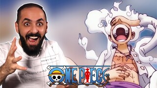 ردة فعل ون بيس 1071 | عاد الجوي بوي | One Piece Reaction Gear 5