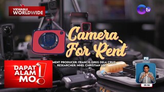 Pagrerenta ng mga iba’t ibang camera, patok na negosyo na rin! | Dapat Alam Mo!