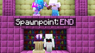 Minecraft Manhunt but we start in the END... (REMATCH)