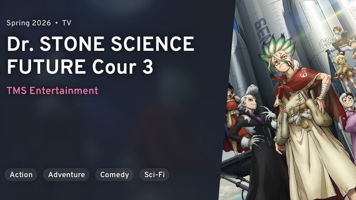 EP 1 - Dr. Stone Season 4 Part 3 Sub Indo