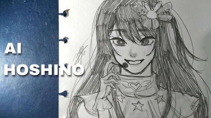 HOW DO I DRAW AI HOSHINO | OSHI NO KO